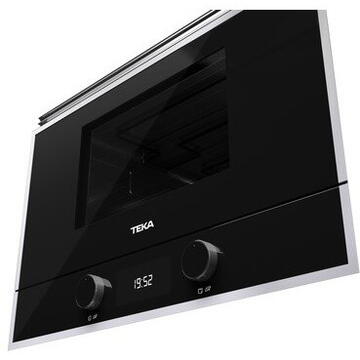 Cuptor cu microunde Teka Microwave oven ML 822 BIS R Negru 850W 22 litri 5 trepte 60 cm
