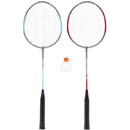 NILS eXtreme NILS NRZ002 STEEL badminton set 2 rackets + shuttlecock