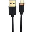 DURACELL Cablu Duracell USB-A to Micro USB 1mBlack