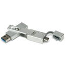 OWC OWC Envoy Pro mini 1TB, External SSD (aluminum, Thunderbolt 3 (USB-C), USB-A)