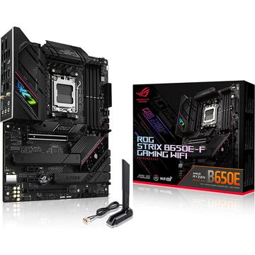 Placa de baza Asus ROG STRIX B650E-F GAMING WIFI, AMD B650, socket AM5, ATX