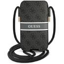 Guess Handbag GUPHL4GDGR 6.7" grey/grey hardcase 4G Stripe