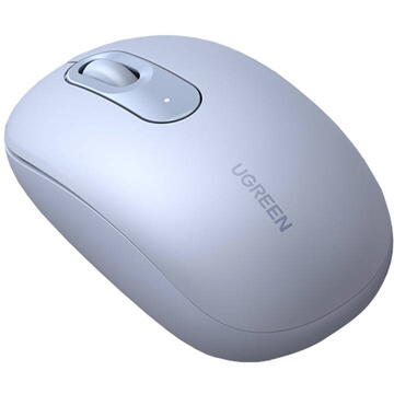 Mouse Wireless mouse UGREEN 90671 2.4G Dusty Blue,Conexiune wireless 2.4G,2400 dpi,3 butoane,Wireless