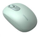 Wireless mouse UGREEN 90672 2.4G Celadon Green, Conexiune wireless 2.4G,2400 dpi,3 butoane,Wireless