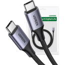 UGREEN Cable USB-C to USB-C UGREEN 15311, 1m (gray)