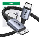 UGREEN Cablu USB-C la Micro USB-B SS,  1m, Negru