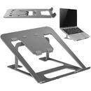 Fordable laptop stand grey Ergo Office ER-416