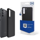 3mk Protection 3mk Silicone Case husa pentru Samsung Galaxy S21 FE 5G , Spate telefon, Negru,Silicon
