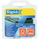 RAPID Rapid 40108802, set de 215 inele pentru gard, galvanizate VR22, diametru 5-11 mm, verzi