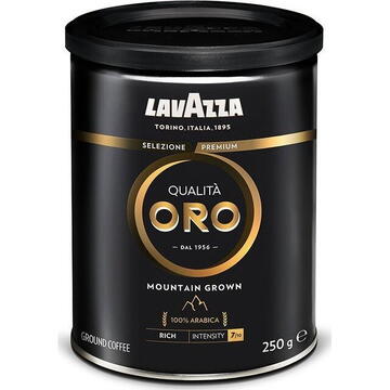 Cafea macinata Lavazza Qualita Oro Mountain Grown 250g 100% Arabica