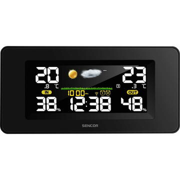 Sencor SWS 5270 Display LCD, 200x98x50 mm, Negru