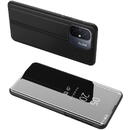 Hurtel Clear View Case cover for Xiaomi Redmi 11A / Poco C55 / Redmi 12C flip case black