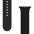 Silicone Strap APS Silicone Watch Band Ultra / 8/7/6/5/4/3/2 / SE (45/44 / 42mm) Strap Watchband Black