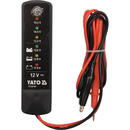 Yato Tester pentru acumulatori si alternator digital 12V (YT-83101)