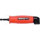 Yato Adaptor bormasina cu cap inclinat YT-04631, unghi 90, max 400 rpm, Hex, lungime 155 mm
