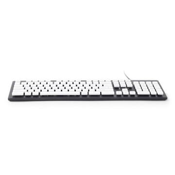 Tastatura GEMBIRD KB-CH-01 Gembird KB-CH-01 Multimedia USB, USB, Cu fir, 107 Taste