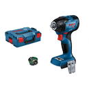 Bosch Cordless Impact Wrench GDS 18V-210 C Professional solo, 18V (blue/black, without battery and charger, L-BOXX)