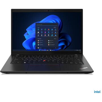 Notebook Lenovo ThinkPad L14 G3 14" FHD  Intel Core i5-1235U 8GB 512GB SSD Intel Iris Xe Graphics   Windows 11 Pro Negru