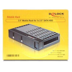 HDD Rack Delock HDD 2.5"/3.5" SATA USB 2.0  intern + extern