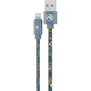 Tellur Cablu Graffiti Tellur USB to Lightning,  3A, 1m, albastru