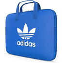 Adidas Husa Laptop adidas OR Sleeve 15 inch SS19, Universala, albastru/alb, 34377