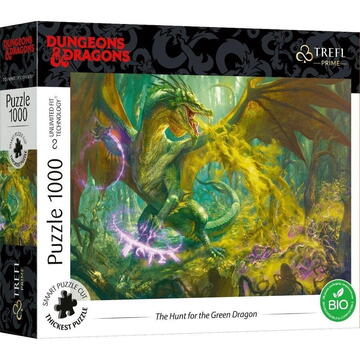 Trefl Puzzle 1000 elements UFT Green Dragon Dungeons & Dragons
