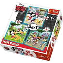 Puzzle 3in1 Mickey Mouse - With Friends