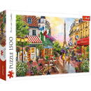 Puzzle of 1500 pieces Charm of Paris