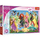 Puzzles 100 elements Charming princesses