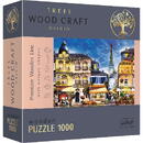 Gra puzzle drewniane 1000 elementów Francuska uliczka