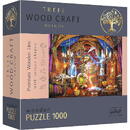 Gra puzzle drewniane 1000 elementów Czarodziejska komnata