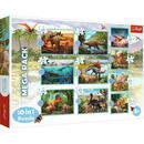 Trefl Puzzle 10in1 Meet all the dinozaurs 90390