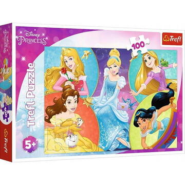 Trefl Puzzle 100 elements Meet cute princesses