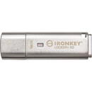 Kingston IronKey Locker 50, 16 GB,  (aluminum, USB-A 3.2 Gen 1)
