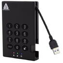 Apricorn Aegis Padlock 3.0, 2TB, USB 3.0 Tip A, 2.5inch, Black