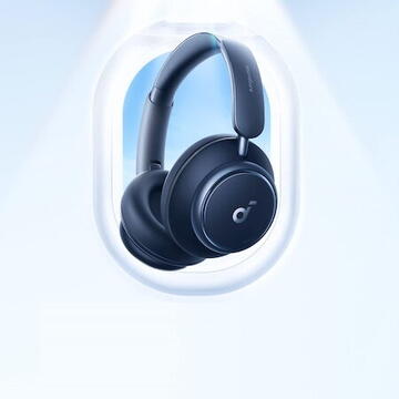 Casti Wireless Over-Ear Anker Soundcore Space Q45, Adaptive Active Noise Cancelling, LDCA Hi-Res, Bluetooth 5.3, Albastru