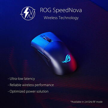 Mouse Asus ROG Keris Wireless Aimpoint, gaming mouse ,36000 dpi, 6 butoane, Alb, Optic