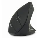 Mouse ACER WL Vertical Wireless, Optic, 1600 dpi, 6 butoane, Negru
