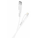 Foneng USB cable for Lightning Foneng X75, 3A, 1m (white)