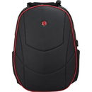 Rucsac BESTLIFE Gaming Assailant, 50x32x23cm, compartiment laptop 17 inch anti-vibratie, negru/rosu