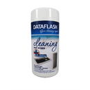Data flash Servetele umede dezinfectante pentru curatare suprafete din plastic, 100/tub, DATA FLASH