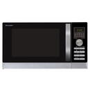Sharp Sharp R843INW Microwave with Grill/Hot Air,25 l, 900 W, Convectie, Digital, Inox