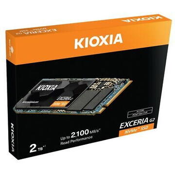 SSD SSD M.2 (2280) Kioxia Exceria 2.Gen. 2TB USB 3.0, Scriere 1700 MB/s,Citire 1700 MB/s