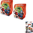 Aripioare Gonflabile Avengers, 2-6 ani 15 x 23 cm