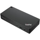 Lenovo Lenovo ThinkPad Universal USB-C Smart Dock, Stație de andocare, Negru