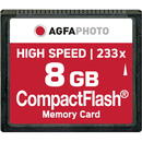 AgfaPhoto Compact Flash      8GB High Speed 233x MLC