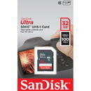 SanDisk SanDisk Ultra 32GB SDHC Mem Card 100MB/s memory card UHS-I Class 10