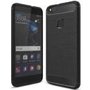 Techsuit Husa pentru Huawei P10 Lite - Techsuit Carbon Silicone - Black