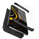 GKK Husa pentru Xiaomi Poco M3 + Folie - GKK 360 - Black