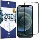 Lito Folie pentru iPhone 12 Pro Max - Lito 2.5D FullGlue Glass - Black